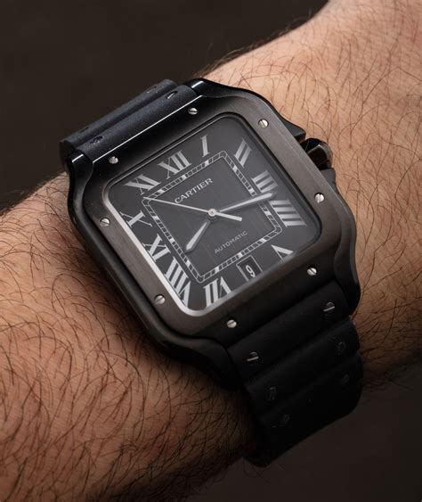 black santos cartier watch|cartier santos xl chronograph.